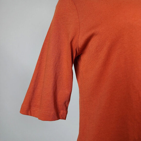 Eric Alexandre Orange Cotton Top Size M/L - Picture 3 of 9